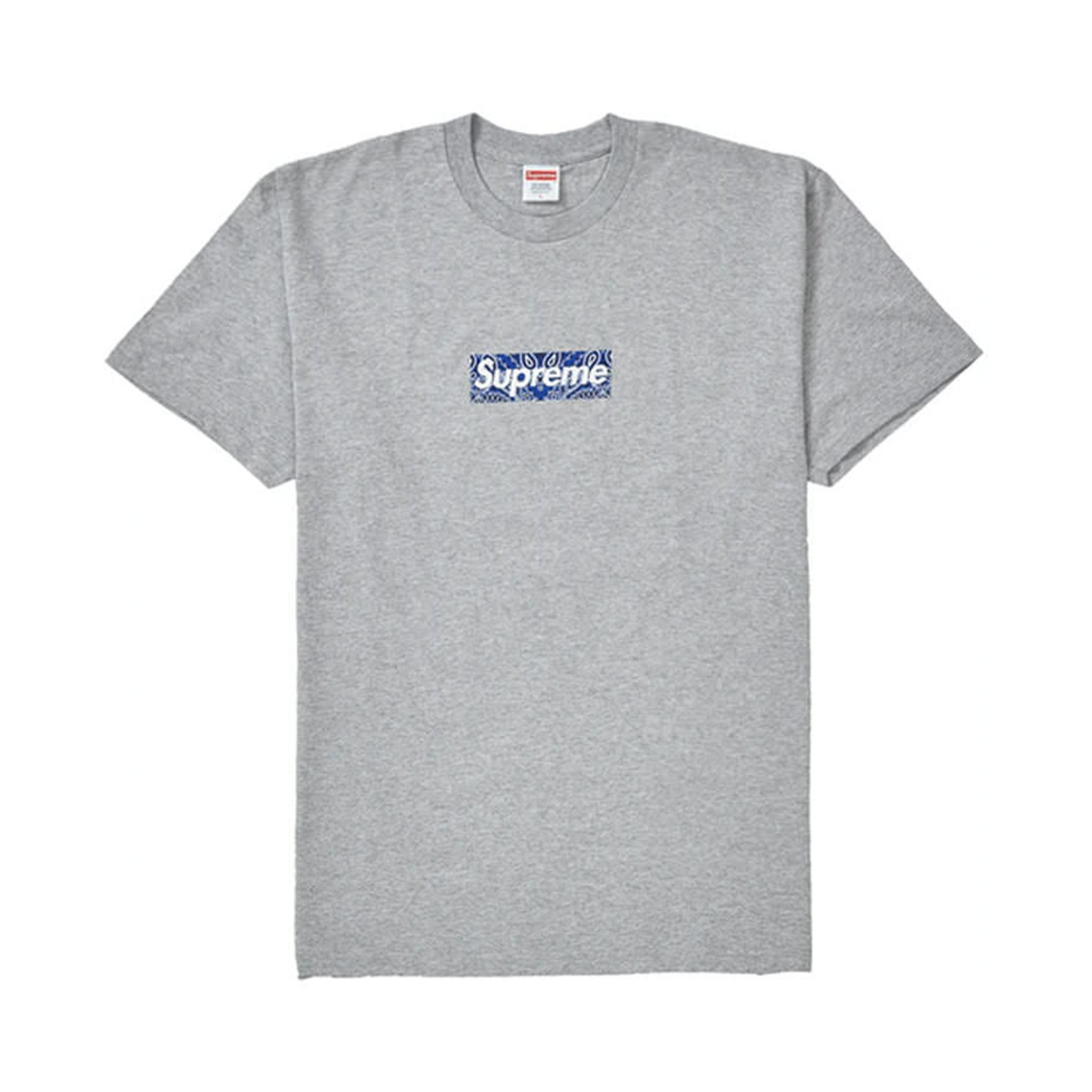 Supreme Bandana Box Logo T-shirt "Grå"