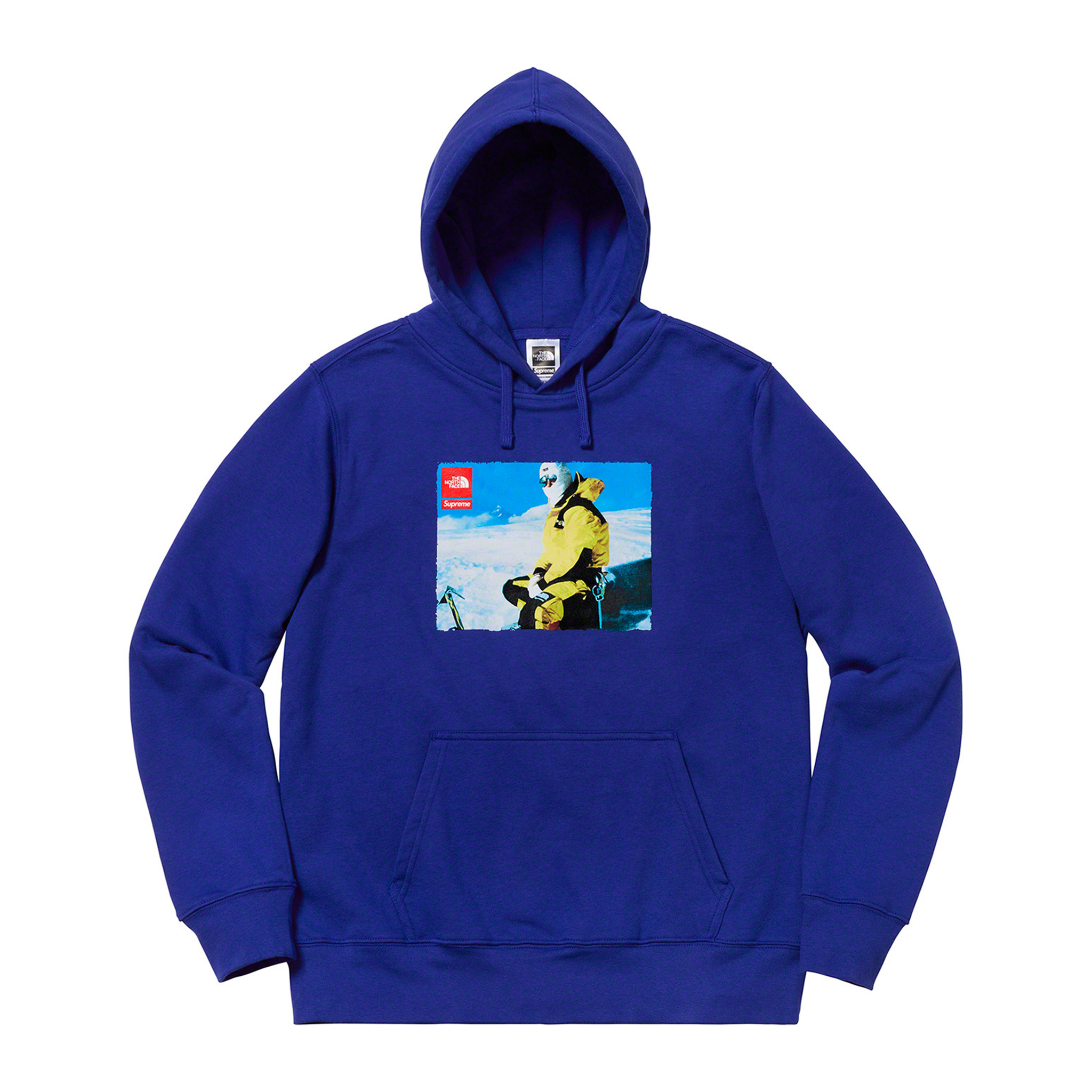 Supreme The North Face Photo Hoodie "Blå"